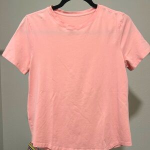 Lululemon coral Pink Short Sleeve T-Shirt